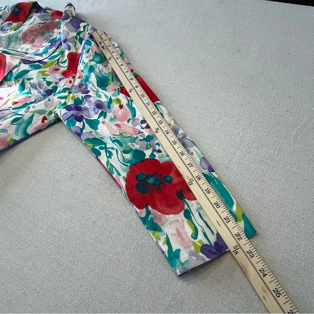 Campus Casuals of California - Vintage Floral Women's Blazer-Size 13/14